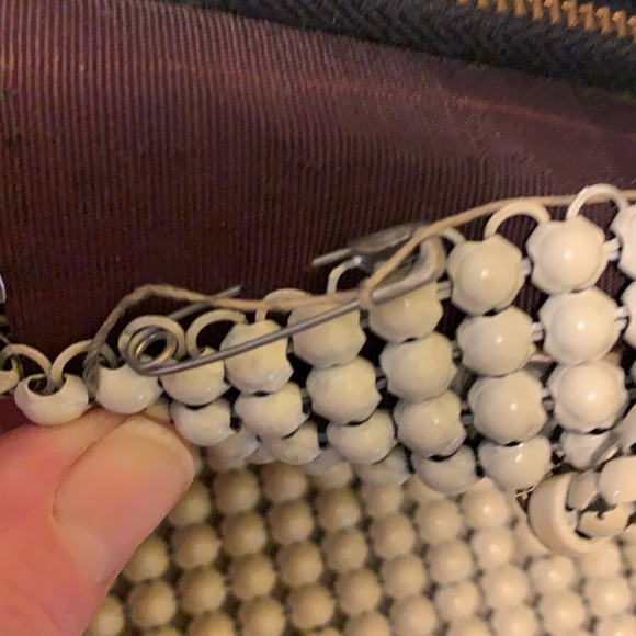 Whiting & Davis white metal bag - Picture 4 of 4